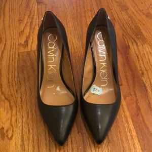 Calvin Klein black pumps